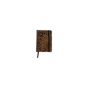 Taccuino con copertina in tessuto riciclata dai chicchi di caffè Donau - 96 ff ricilati da 80 g/m² - conf. 3 pz - - LoveOffice