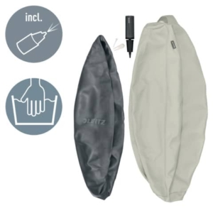 Palla Active da seduta anti rotolamento Ø 65 cm Leitz Ergo grigio chiaro 65420085 - LoveOffice