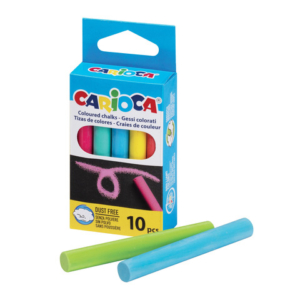 Gessi tondi Carioca conf. da 10 pezzi colorati - 43554 - LoveOffice