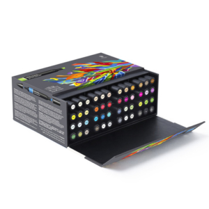 Value pack pennarelli Winsor&Newton Promarker doppia punta fine-larga - 48 colori assortiti - 0290067 - LoveOffice