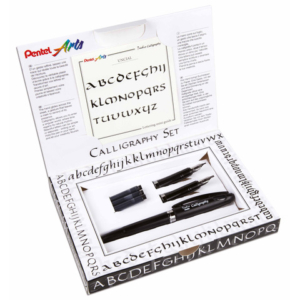 Set Tradio Pentel Calligraphy 6 elementi  TRC1-3N-SET - LoveOffice