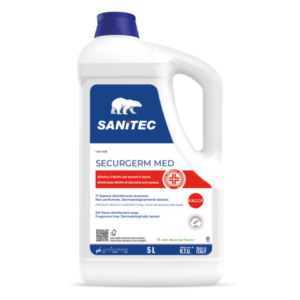Sapone disinfettante lavamani Sanitec Securgerm Med PMC/H.A.C.C.P. Sanitec 5 L 1028 - LoveOffice