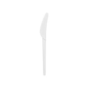 Coltelli in CPLA bianchi Ferrari Bio conf. 100 pz 165 mm FBIO40 - LoveOffice