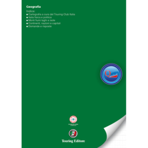 Quaderno rigatura universale Logos Quirebook A4 copertina verdone Geografia - rigatura RQ - LoveOffice