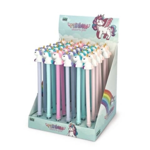 Espositore 36 penne a sfera Lebez Rainbow 4 soggetti assortiti 81895 - LoveOffice