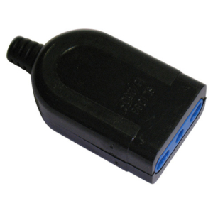 Presa di rete volante nero bipasso MKC conf. bulk 10/16A 492518380 - LoveOffice