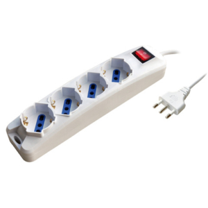 Multipresa schuko/bipasso MKC cavo da 1