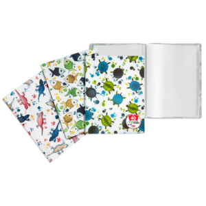 Portalistini Plastibor Icon Sea 22x30 cm 40 buste - copertina in PP stampato - fantasie assortite - P5040290 - LoveOffice
