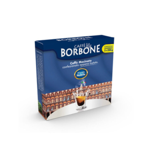 Caffè macinato Caffè Borbone miscela nobile - macinato red - 2 buste da 250 g - GRMACINATORED8X500GR - LoveOffice