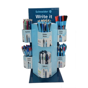 Espositore 146 articoli Schneider Write It assortiti P399000 - LoveOffice