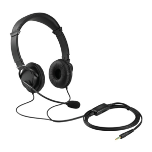 Cuffie Hi-Fi Kensington con microfono e controllo del volume nero K33597WW - LoveOffice