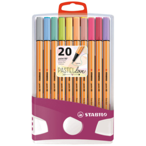 Fineliner Point 88 Stabilo PastelParade -  0