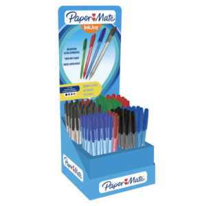 Espositore 300 penne punta a sfera Paper Mate Inkjoy colori assortiti - 2209153 - LoveOffice