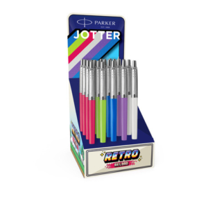 Espositore 20 penne a sfera Parker Jotter Originals  - colori fusto assortiti fantasia Anni '90 - 2218798 - LoveOffice