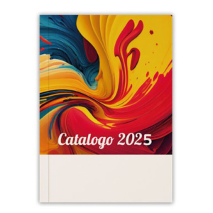 Catalogo Office 2025 - copertina Tavolozza colorata - CAL2501 - LoveOffice