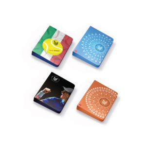 Raccoglitore 4 anelli Pigna Jannik Sinner A4 dorso 3 cm - conf. 5 pz - soggetti assortiti - 023347230 - LoveOffice