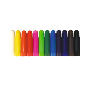Tempera solida in stick Deco conf. 12 pezzi in colori assortiti 12931 - LoveOffice