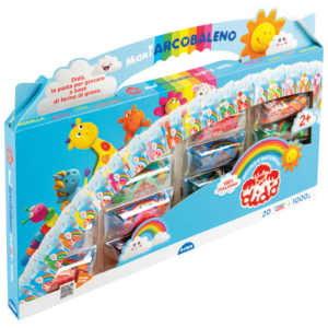 Valigetta Didò Maxi Arcobaleno 20 salsicciotti colori assortiti F363000 - LoveOffice