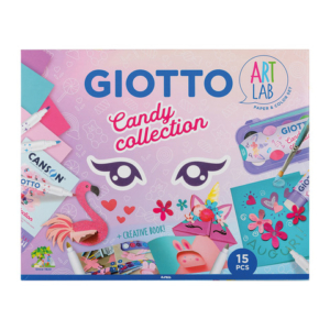 Scatola Giotto Art Lab CANDY COLLECTION 27 elementi assortiti F582400 - LoveOffice