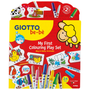 Scatola Giotto be-bè MY FIRST COLORING PLAY SET 14 colori assortiti F470900 - LoveOffice