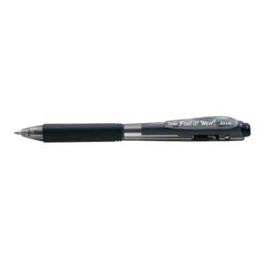 Penne a sfera a scatto Pentel Feel It Wow 1.0 mm nero BX440-AI - LoveOffice