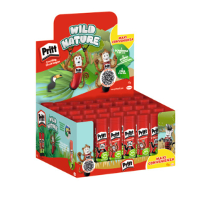 Espositore 40 colle Pritt Stick 43 g - 4 tray da 10 pezzi 43 g - 3026686 - LoveOffice