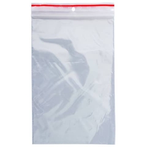 Buste trasparenti chiusura grip in LDPE 50 ?m Q-Connect idonee al contatto alimentare  - conf. 1000 pz - 12x18 cm - LoveOffice