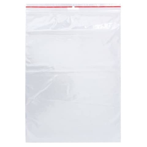 Buste trasparenti chiusura grip in LDPE 50 ?m Q-Connect idonee al contatto alimentare  - conf. 1000 pz - 23x32 cm - LoveOffice