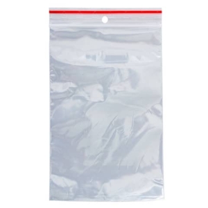 Buste trasparenti chiusura grip in LDPE 50 ?m Q-Connect idonee al contatto alimentare  - conf. 1000 pz - 10x15 cm - LoveOffice