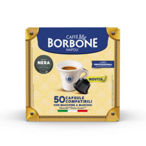 Capsule Caffè Borbone compatibili con Dolce Gusto® - conf. 50 pz miscela nera DGBNERA50N - LoveOffice