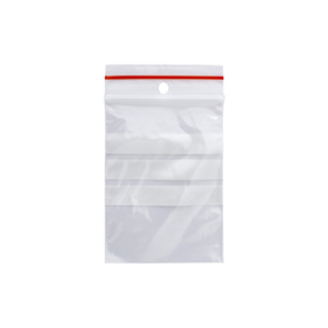 Buste trasp. chiusura grip in LDPE 50 ?m Q-Connect con banda scrivibile - cont. alimentare - conf. 1000 pz - 6x8 cm - LoveOffice
