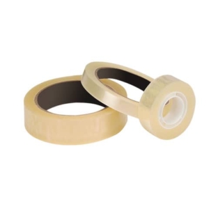 Nastro adesivo trasparente Q-Connect in PP 19 mm x 33 m - conf. 8 rotoli - KF27013 - LoveOffice
