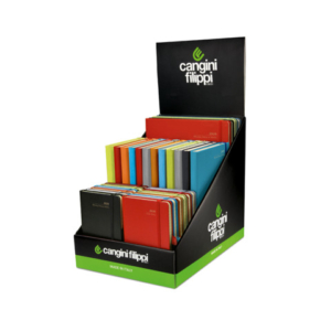Espositore da banco 28 agende Cangini Filippi Palm Classic - formati e colori assortiti - EXP/IVO - LoveOffice