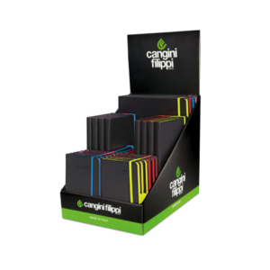 Espositore da banco 26 agende Cangini Filippi Palm Black Color - formati assortiti - EXP/AM - LoveOffice