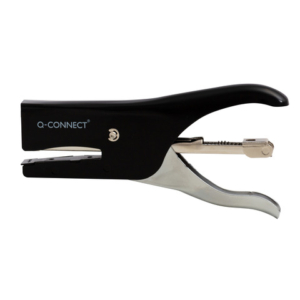 Cucitrice a pinza in metallo Q-Connect max 15 fogli - per punti n° 25 - nero KF14381 - LoveOffice