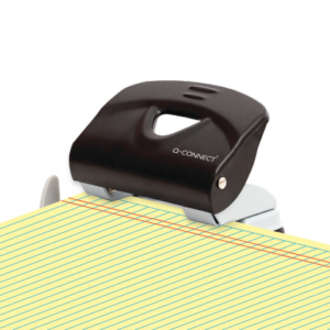 Perforatore a due fori Q-Connect 20 fogli nero KF14217 - LoveOffice