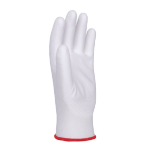 Guanti da lavoro Donau Safety in PL e spalmati di PU bianco sul palmo - Tg. 9 - conf. 12 pz - 32031321-09 - LoveOffice