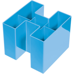 Portapenne Han Bravo a 5 scomparti Trend Colour azzurro chiaro - 1 - 17455-54 - LoveOffice