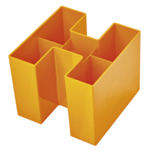 Portapenne Han Bravo a 5 scomparti Trend Colour arancione - 1 - 17455-51 - LoveOffice