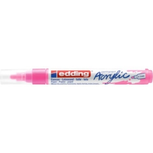 Marcatore acrilico Edding 5100 - punta tonda 2-3 mm tratto medio - rosa-fluo - E-5100 069 - LoveOffice