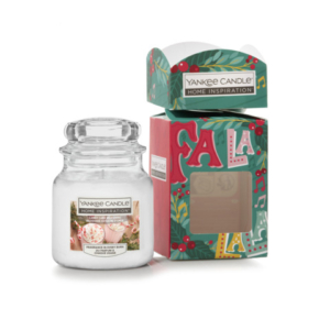 Candela Yankee Candle in confezione regalo - giara piccola - Candy Cane Milkshake - 2655958E - LoveOffice