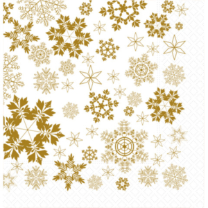 Tovaglioli in pura cellulosa 3 veli Dopla Gold Ice 33x33cm - conf. 20 pz - 18429 - LoveOffice