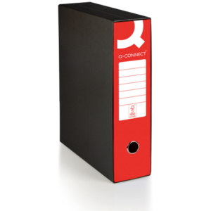 Registratore commerciale con custodia Q-Connect dorso 8 cm - 28