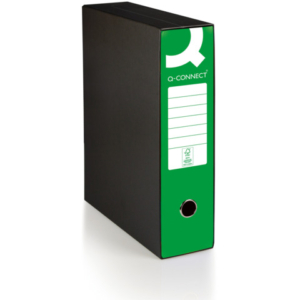 Registratore commerciale con custodia Q-Connect dorso 8 cm - 28