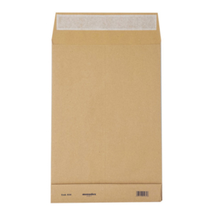 Buste a sacco Blasetti Monodex Avana in carta kraft 120 g/m² - fondo quadro - 23+4x33 cm - conf. 250 pz - 0934 - LoveOffice