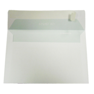 Buste senza finestra Blasetti Strip 80 con lembo strip - 80 g/m² bianco - 12x18 cm - conf. 500 pz - 0006 - LoveOffice
