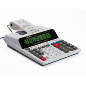 Calcolatrice scrivente termica Nikoffice CP-3200 - display 12 cifre - bianco - 08NIK117/B - LoveOffice