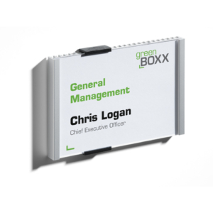 Targa per porte e pareti Info Sign Durable - alluminio/acrilico - 14,9x10,55 cm - 4801-23