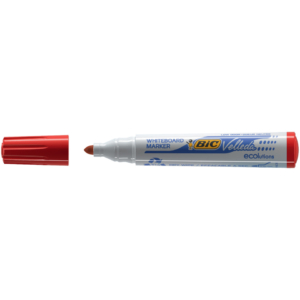 Marcatore per lavagne bianche BIC Velleda 1701 punta conica 1,5 mm rosso 525825
