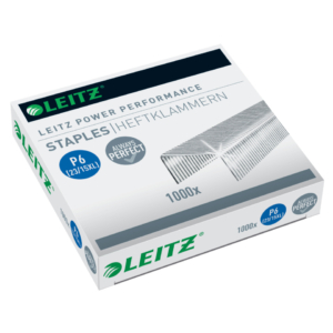 Punti cucitrice Leitz 5553 per alti spessori - Punti metallici 23/15xL - 55790000 (conf.1000)